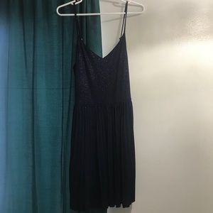 Navy Blue Hollister Mini Dress ✨